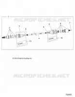 ANTRIEB, REAR HALF SHAFT