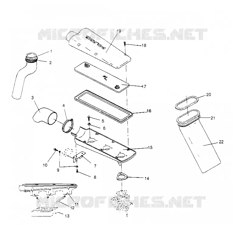 AIR VENT SLT 750 B954170 (4930563056B007)