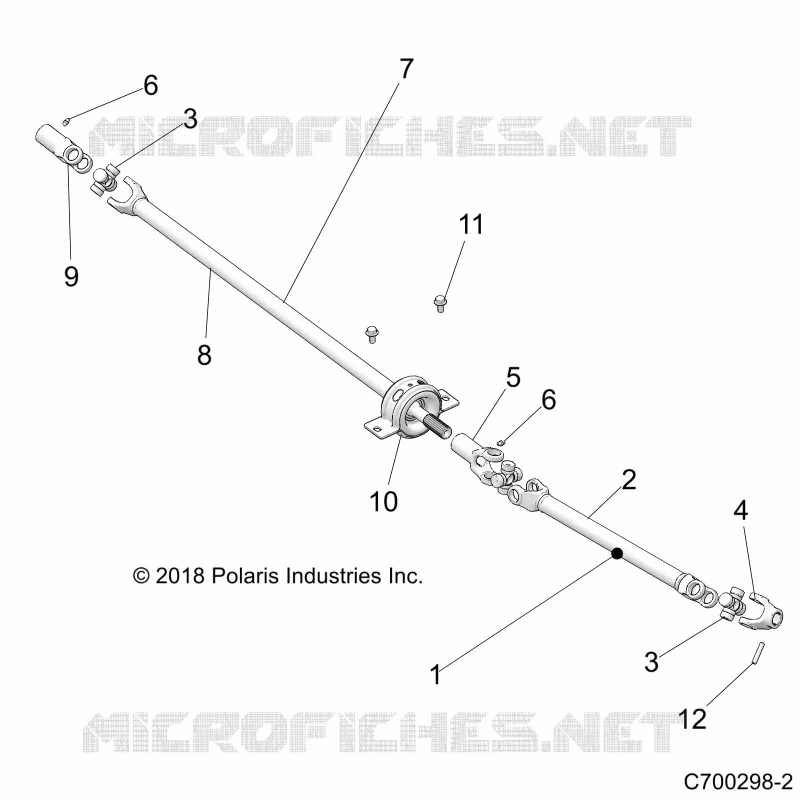 ANTRIEB, FRONT PROP SHAFT