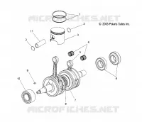 ENGINE, PISTON   KURBELWELLE