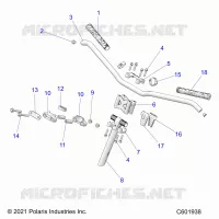 UPPER LENKEN & HANDLEBAR ASM.