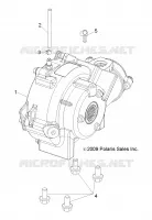 ANTRIEB, FRONT GEARCASE MOUNTING