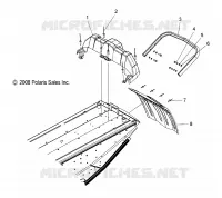 HINTERE STOSSSTANGE, SNOWFLAP and RÜCKLICHT HOUSING