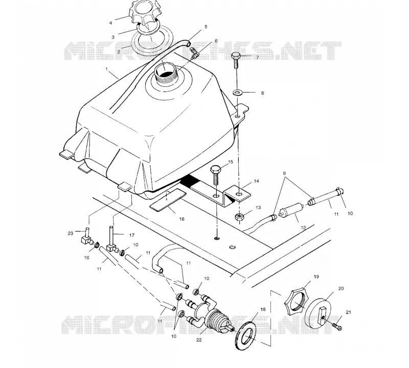 TREIBSTOFF TANK