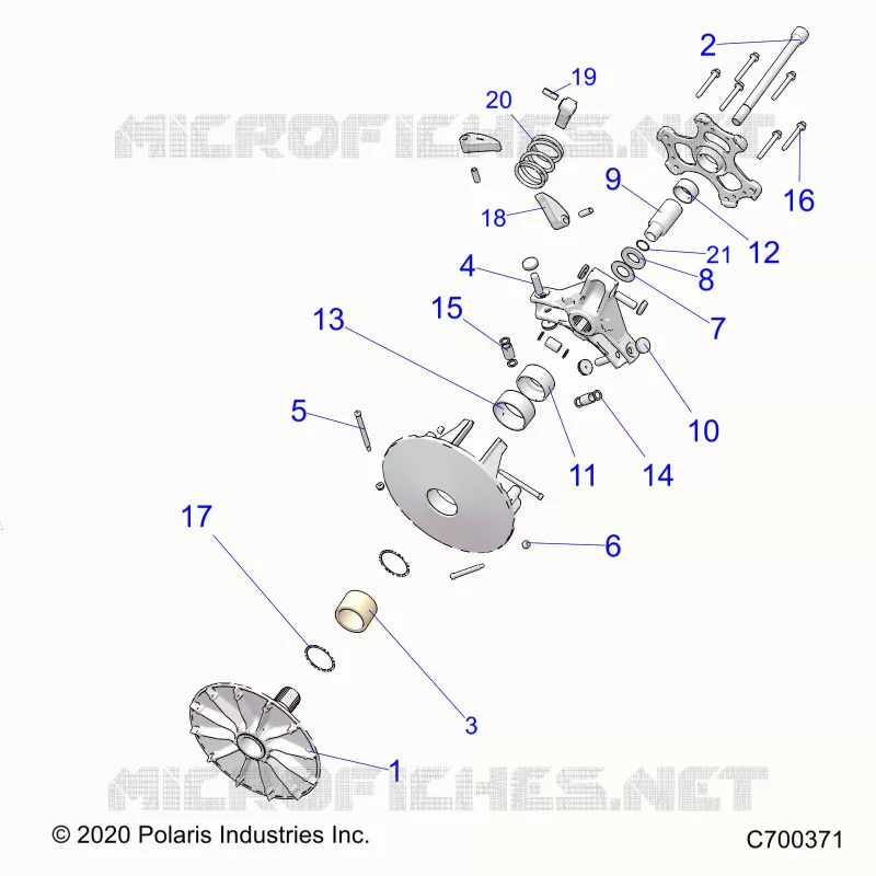 ANTRIEB, PRIMARY CLUTCH