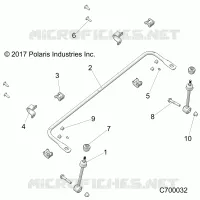FRONT SUSPENSION STABILIZER BAR