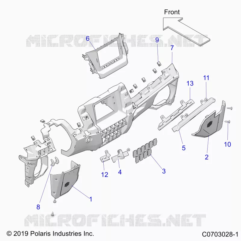 INSTRUMENTENTAFEL LOWER