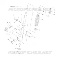 FRONT SUSPENSION STREBE