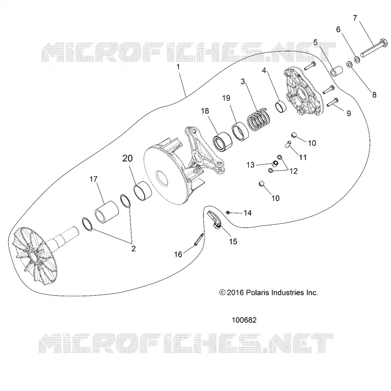 ANTRIEB, PRIMARY CLUTCH