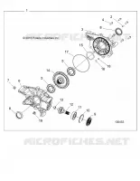 DRIVE TRAIN, HINTER GEARCASE INTERNALS