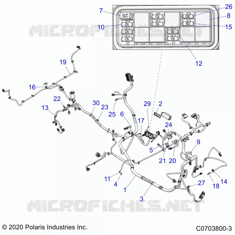 ELEKTRIC, WIRE HARNESS