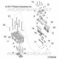 ENGINE, ZYLINDERKOPF AND VALVES