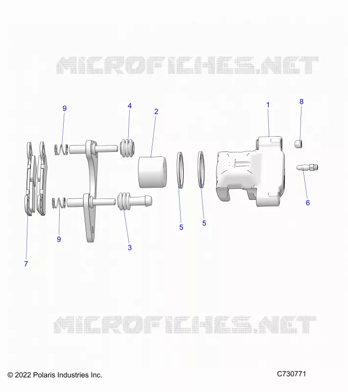 VORDERBREMSE CALIPER