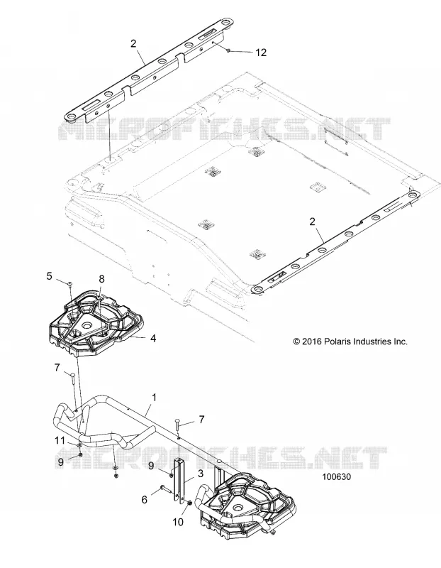 KAROSSERIE HINTEN RACK AND BOX SIDE RAILS
