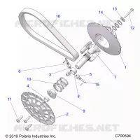 ANTRIEB, CLUTCH, SECONDARY