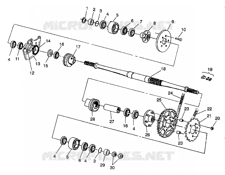 MIDDLE PLATTE 6X6 350L S938739 (4924362436024A)