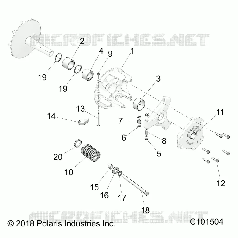 ANTRIEB, PRIMARY CLUTCH