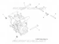 ANTRIEB, GEARCASE MOUNTING, REAR