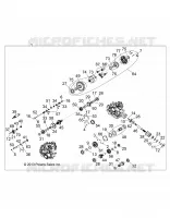 ANTRIEB, MAIN GETRIEBEGEHÄUSE INTERNALS 1