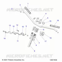 UPPER LENKEN & HANDLEBAR ASM.