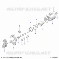 BRAKES, HINTERSATTELS
