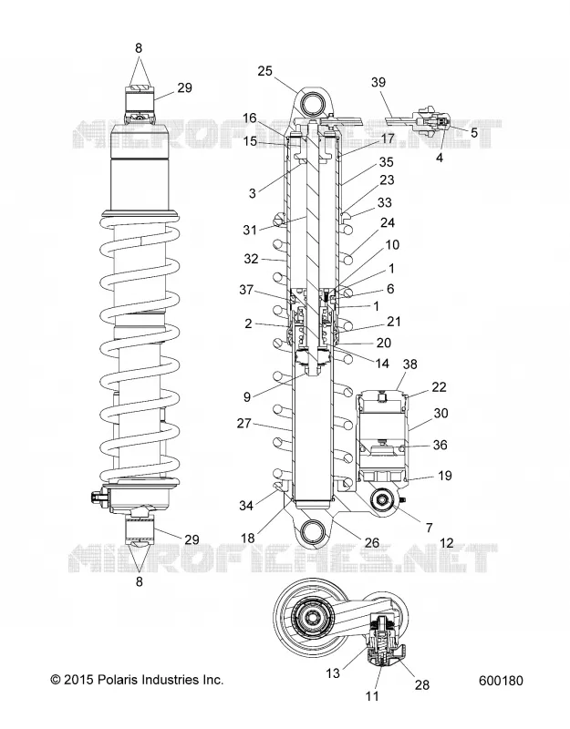 SUSPENSION, FEDER TRACK (1543574)
