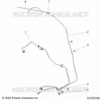 KRAFTSTOFFSYSTEMS, FUEL LINES, STD.