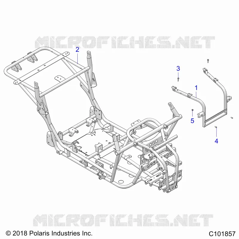 CHASSIS, MAIN RAHMEN