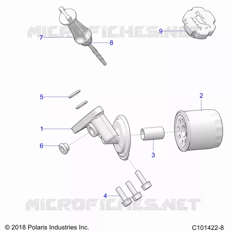 Ã–LFILTER AND DIPSTICK