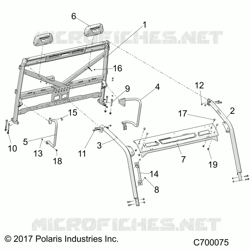 CHASSIS, CAB RAHMEN