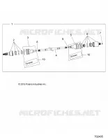 ANTRIEB, REAR DRIVE SHAFT