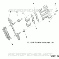 BRAKES, HINTERSATTELS