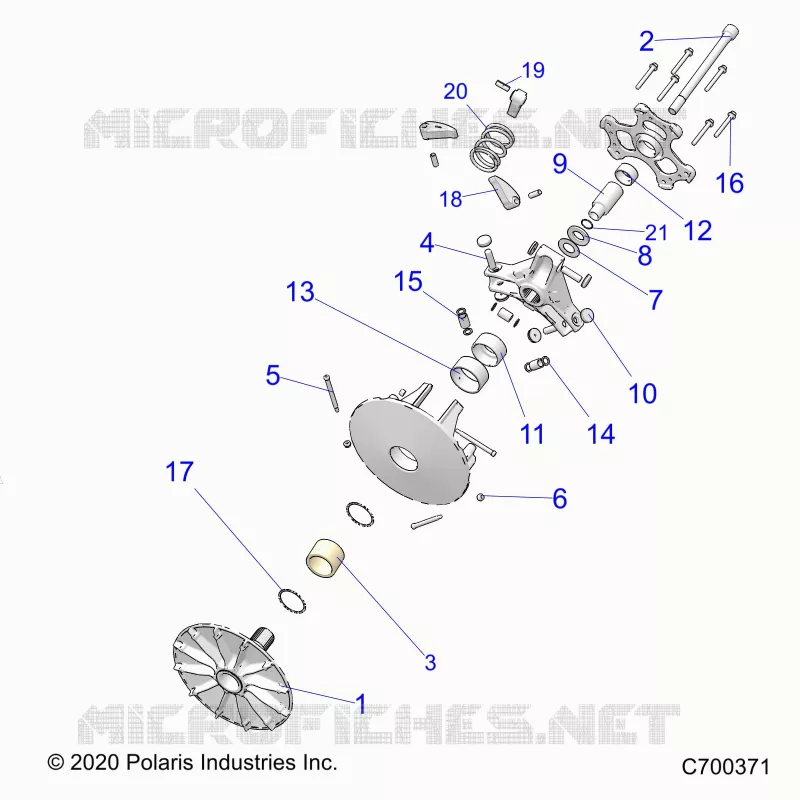 ANTRIEB, PRIMARY CLUTCH