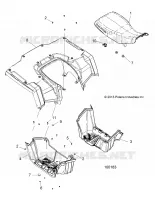 KAROSSERIE HINTEN CAB, SEAT AND FOOTWELLS