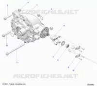 ANTRIEB, REAR GEARCASE MOUNTING
