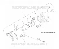 BRAKES, HINTERSATTELS