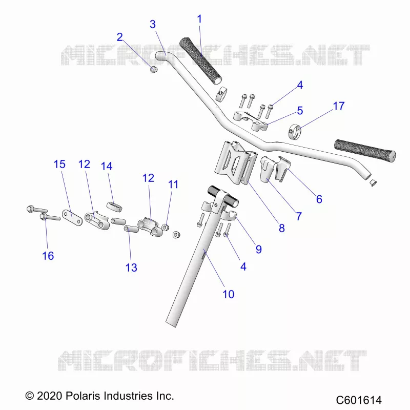 UPPER LENKEN & HANDLEBAR ASM.