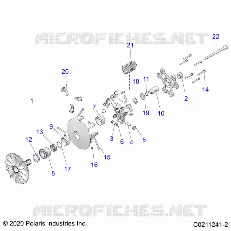 ANTRIEB, PRIMARY CLUTCH