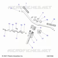 UPPER LENKEN & HANDLEBAR ASM.