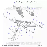 SUSPENSION, FRONT DREHMOMENTARM