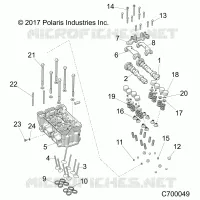 ENGINE, ZYLINDERKOPF AND VALVES