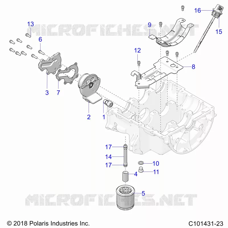 MOTOR, OIL SYSTEM