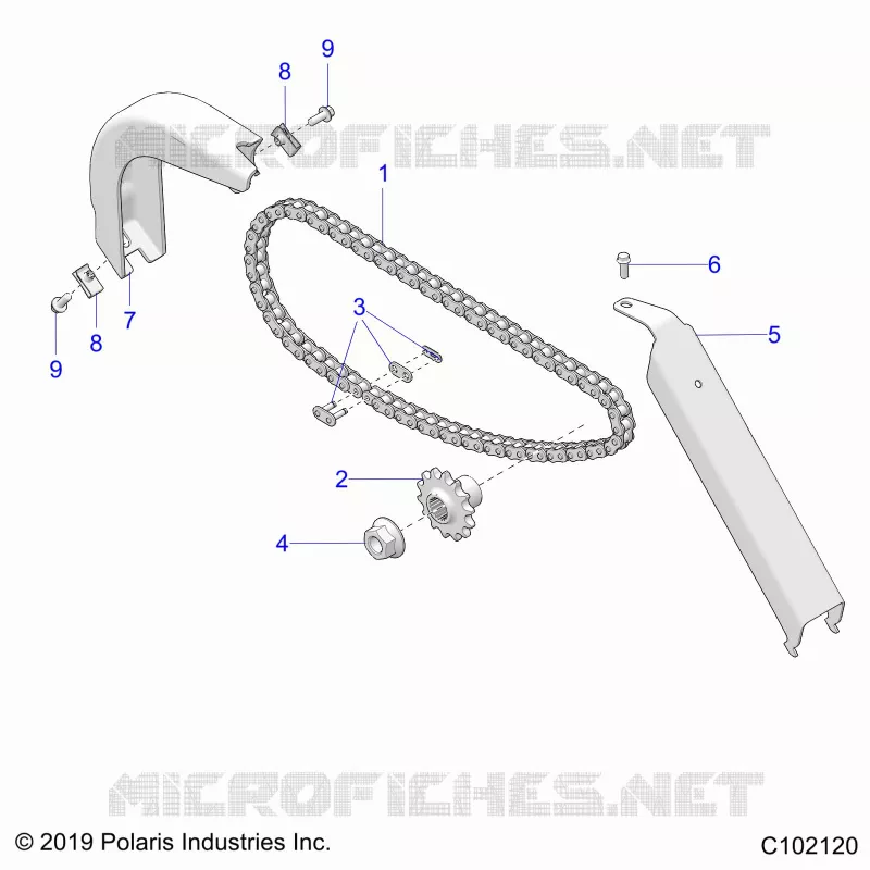 ANTRIEB, CHAIN AND GUARDS