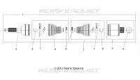 DRIVE TRAIN, HINTEN DRIVE SHAFT (FROM 8/29/16)