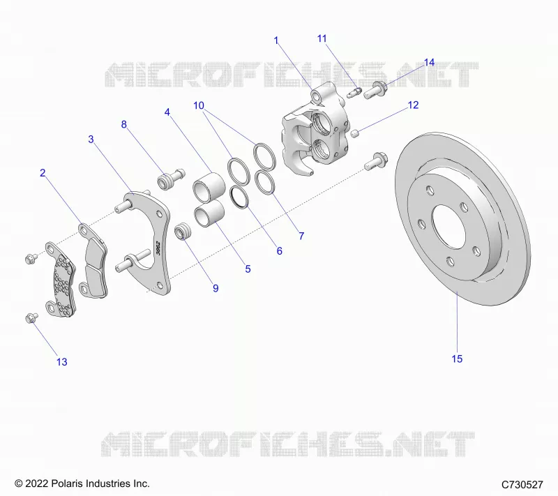 BRAKES, BREMSZANGE HINTEN