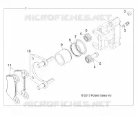 HINTERBREMSE CALIPER