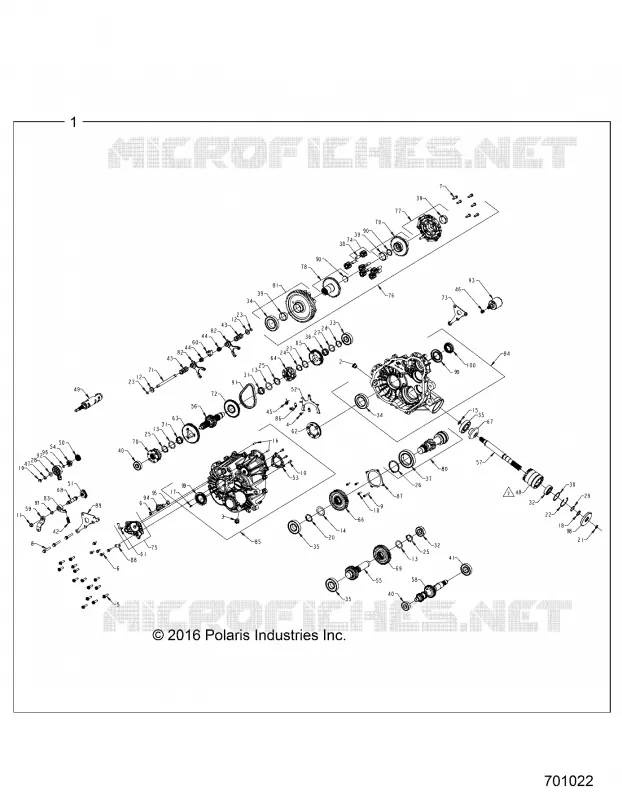 ANTRIEB, MAIN GEARCASE (FROM 2/2/16)