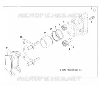 HINTERBREMSE CALIPER