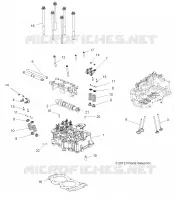 ZYLINDER HEAD, CAM AND VALVES