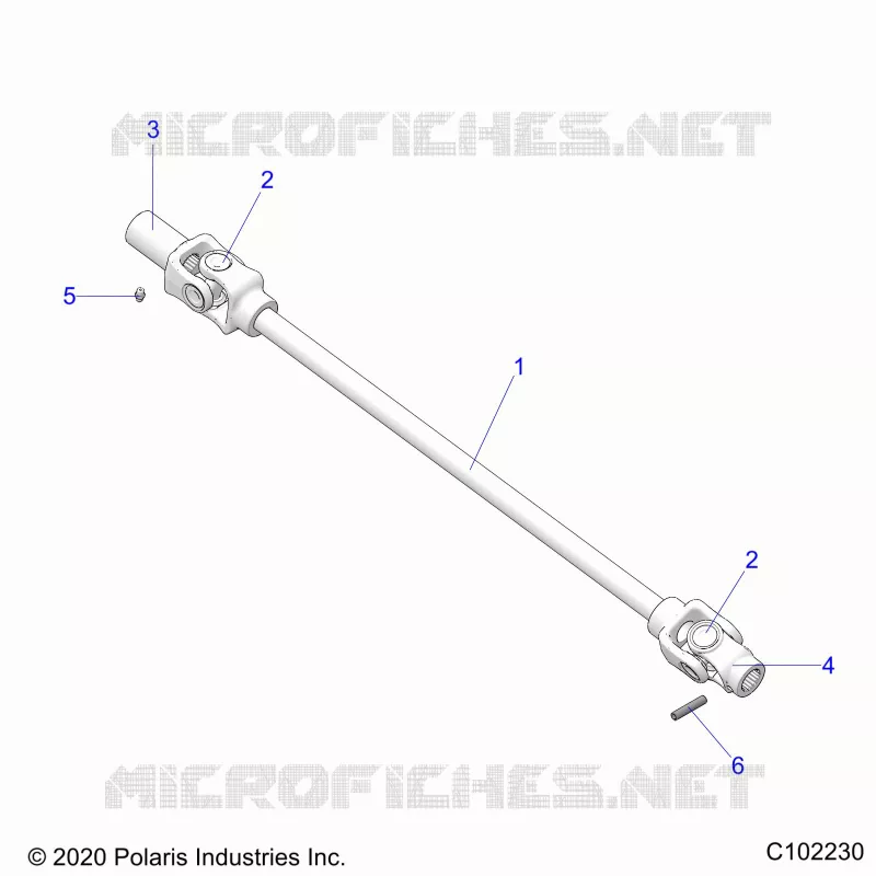 ANTRIEB, FRONT PROP SHAFT